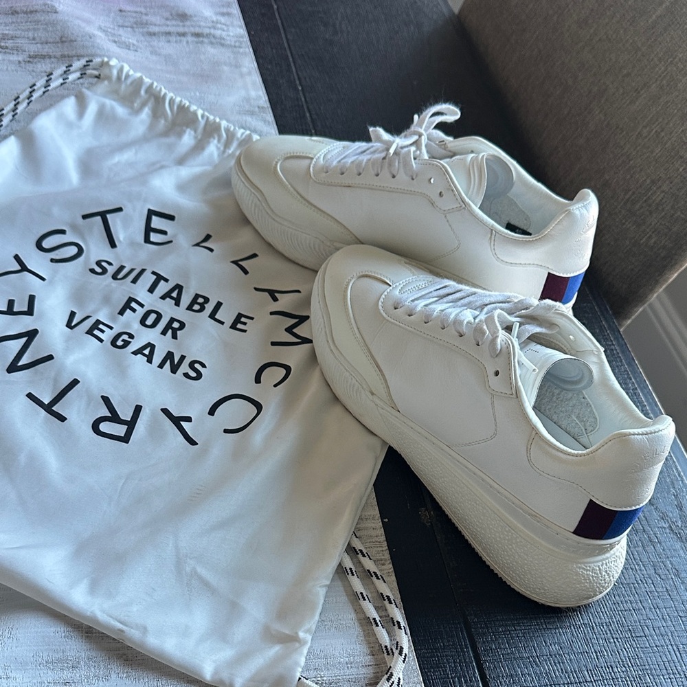 Stella McCartney Vegan Platform Sneakers – Size 40 (Made in Italy)
